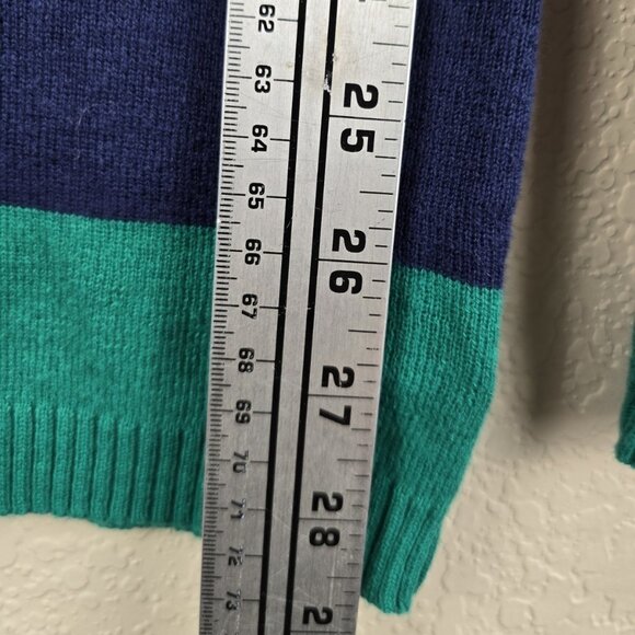 Y2K Aeropostale Deep V-Neck Striped Sweater Bella Swan Core Indie Sleaze M - Picture 5 of 5